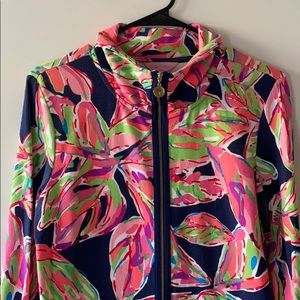 Lilly Pulitzer “In The Vias” Women’s Zip Up (M)